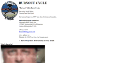 Desktop Screenshot of burnoutcycle.com
